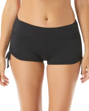 2024 Beach House Solids Blake Adjustable Side Tie Swim Short - H58181