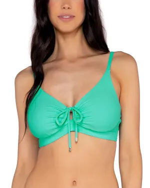 2025 Sunsets Solids Kauai Keyhole Underwire D  Bikini Top (More colors available) - 54S - Mint