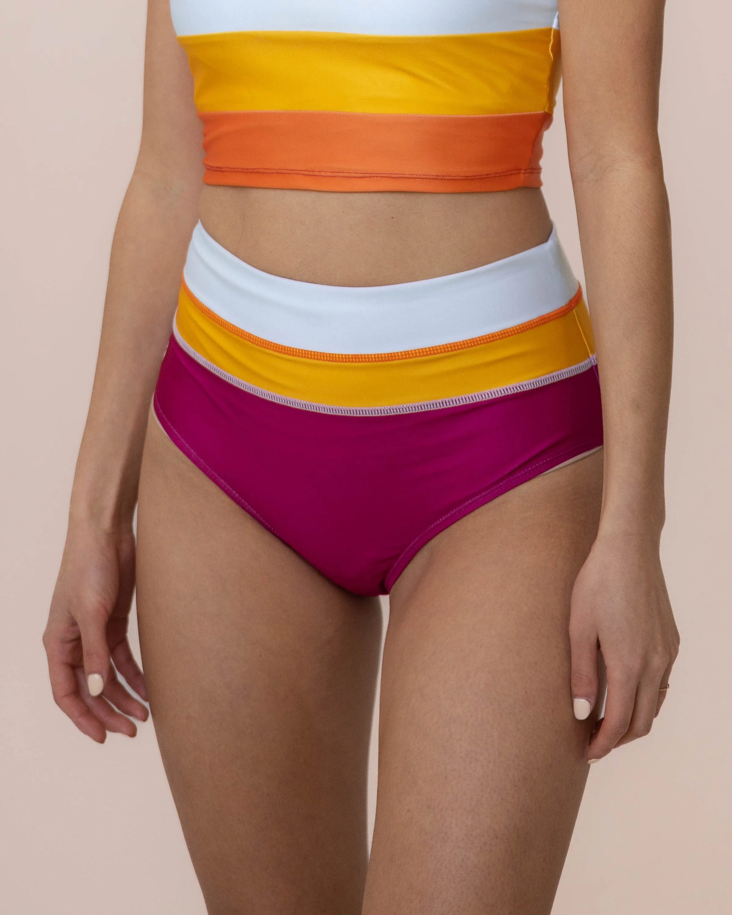 Berry Colorblock Bottom