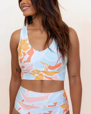 Calista Underwire V-Neck Crop
