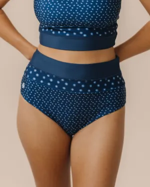 Coastal Daisy Colorblock Bottom