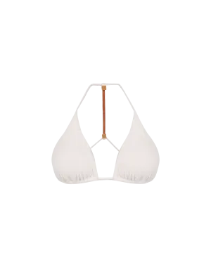 Firenze Aika T Back Tri Top - White