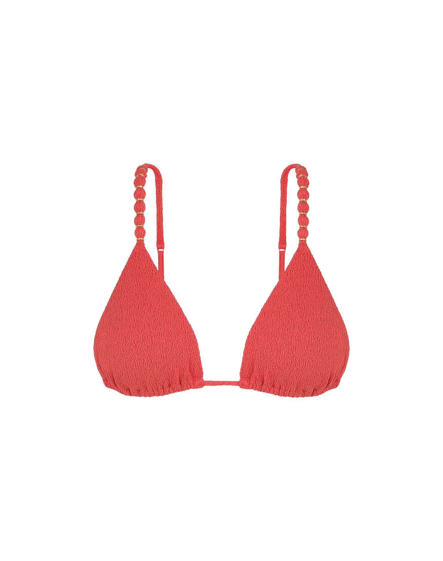 Firenze Beads Parallel Tri Top - Raspberry