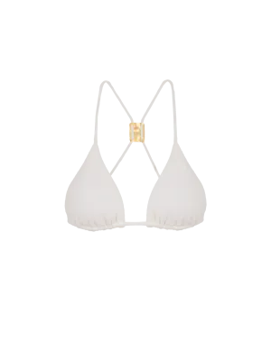 Firenze Cleo T Back Tri Top - White