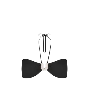 Firenze Sami Bandeau Top - Black