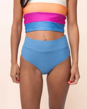 Flat Rib Monica Mid Rise Bottom