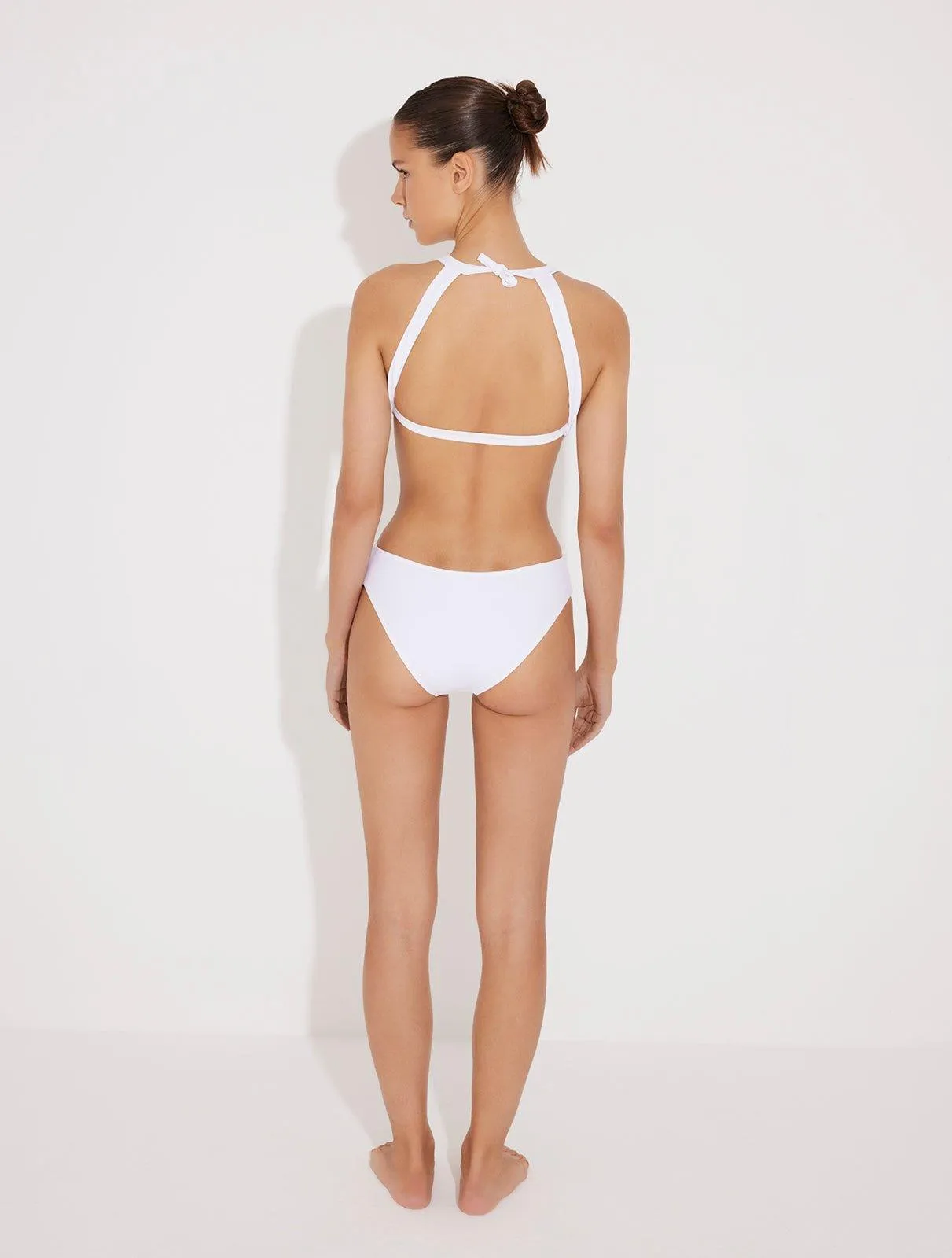 Jolanda White Monokini