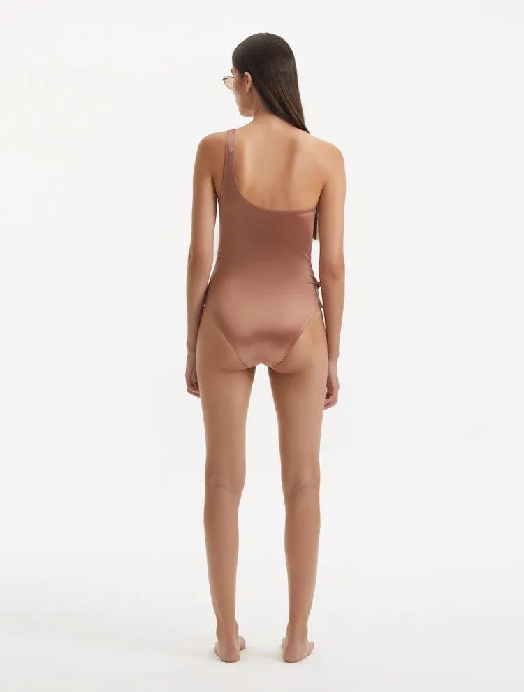 Kaimana Brown Swimsuit