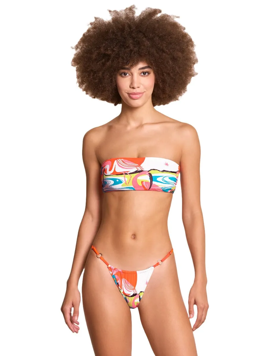 Maaji Key West Bandee Strapless Bandeau Bikini Top