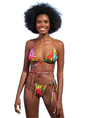 Maaji Rainforest Coco Sliding Triangle Bikini Top