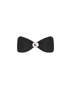 Matte Sama Bandeau Top - Black