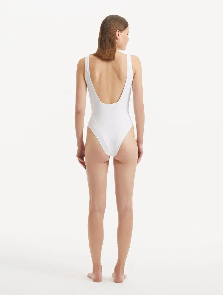 Muriel White Swimsuit