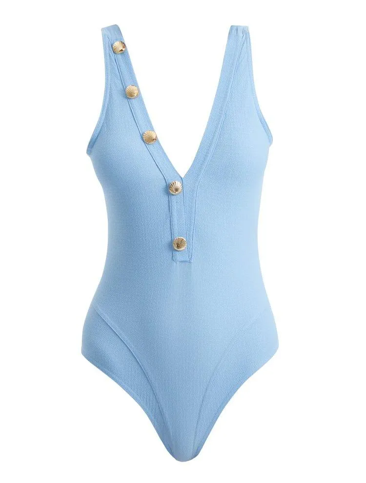 Naida Baby Blue Swimsuit