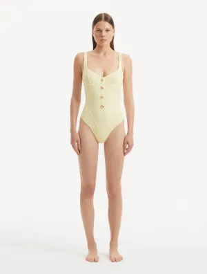 Reva Yellow Swimsuit