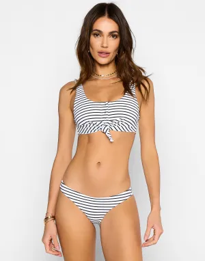 Sage Knot Top - Black/White