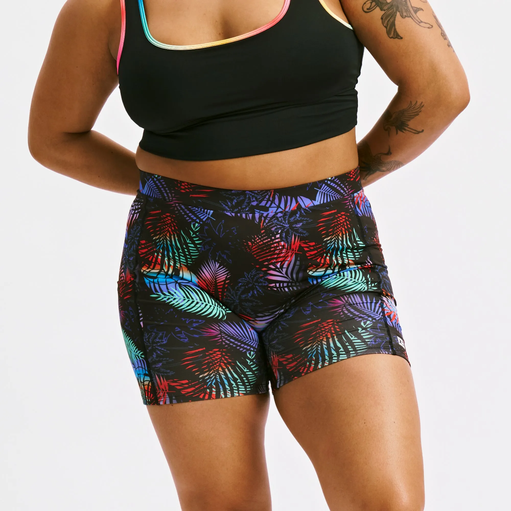 Swim 4.5" Shorts - Palm Dreams