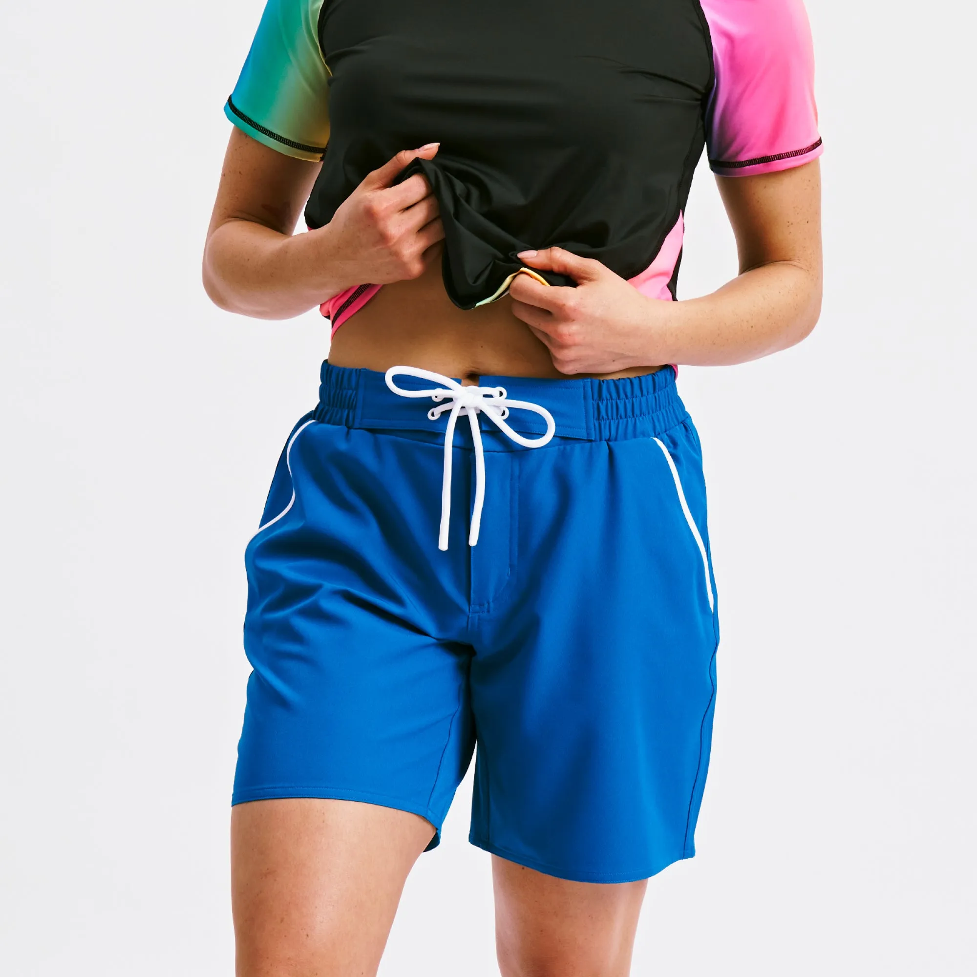 Swim 7" Heritage Board Shorts - Marina Blue