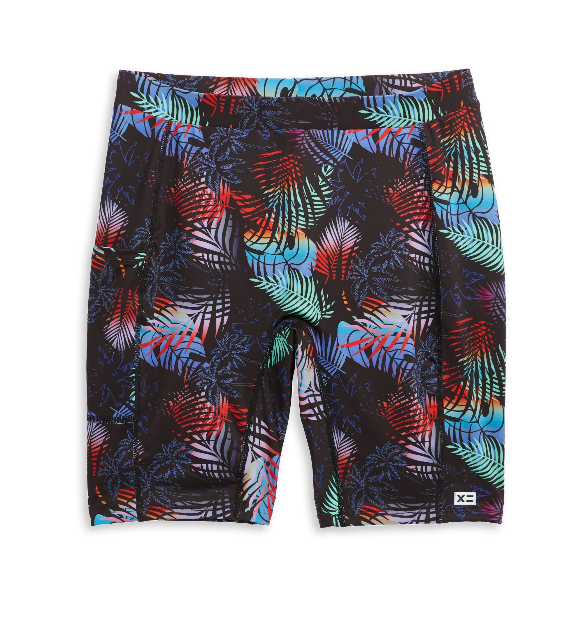 Swim 9" Shorts with Pocket - Palm Dreams