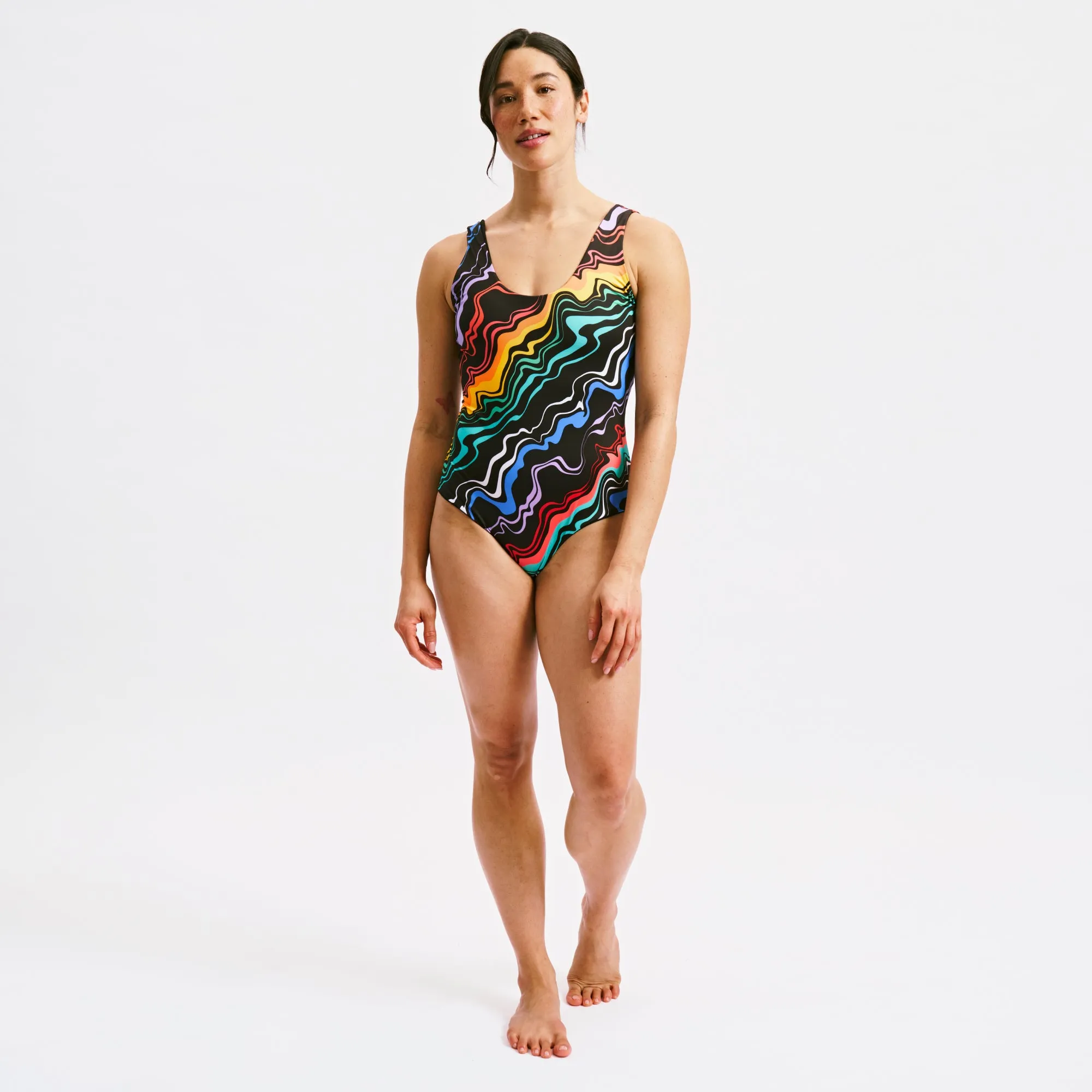 Swim Reversible One-Piece - Making Waves