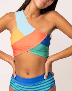 Zella Patchwork Crop